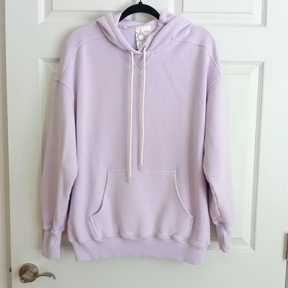 OFFLINE by Aerie Women's Purple Hoodie Size S